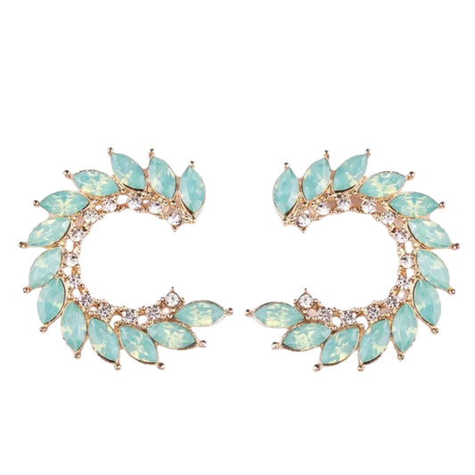 KIRSTY EARRINGS - Opal Blue