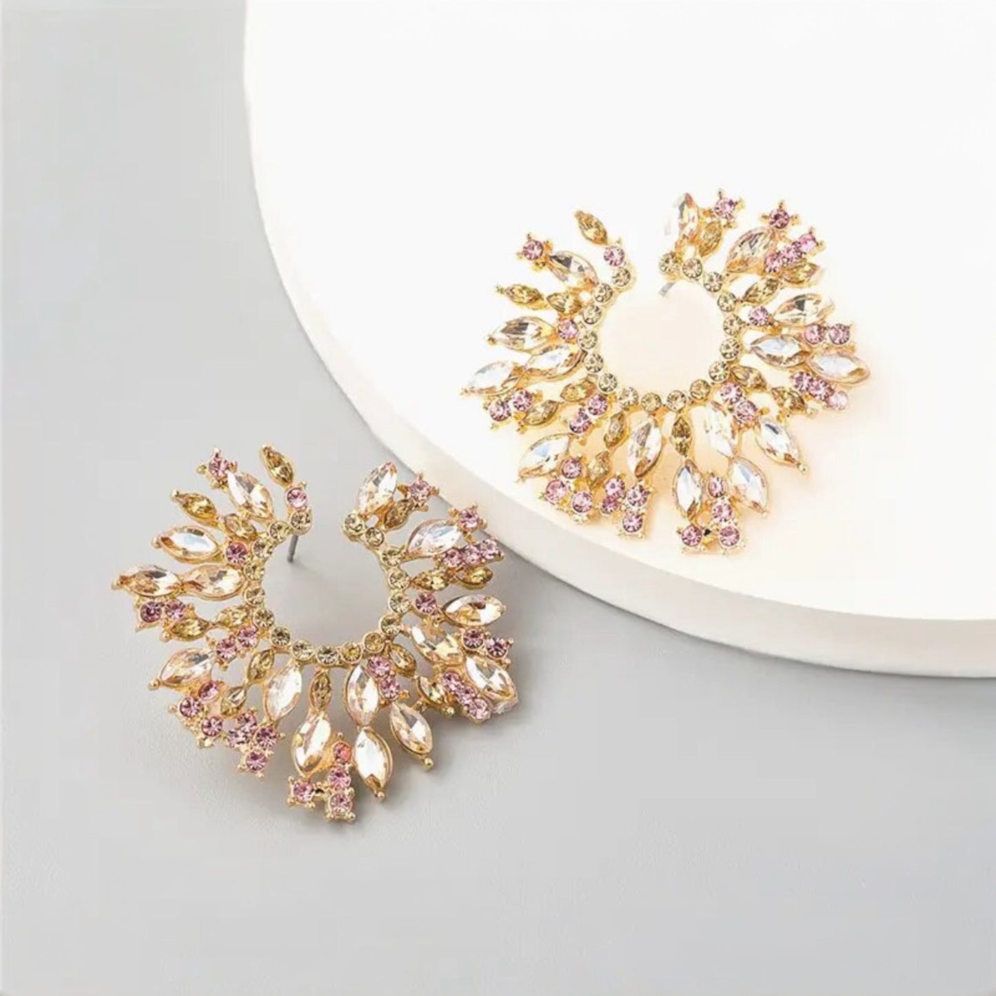 GABRIELLA EARRINGS - Pink