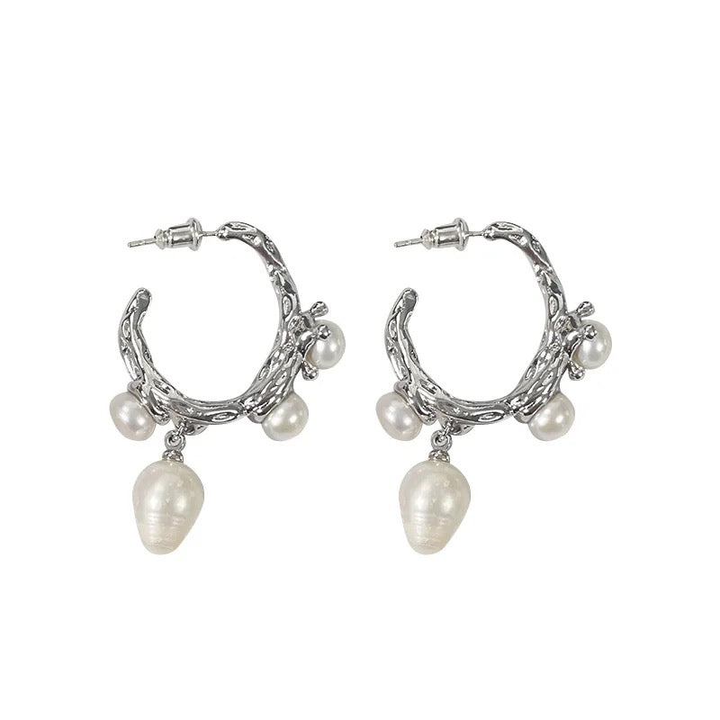 ARIA EARRINGS - Silver