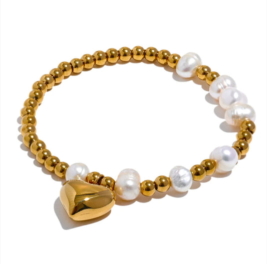 HEART BREAKER Bracelet - GOLD