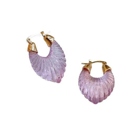 ELOISE EARRINGS - Lilac