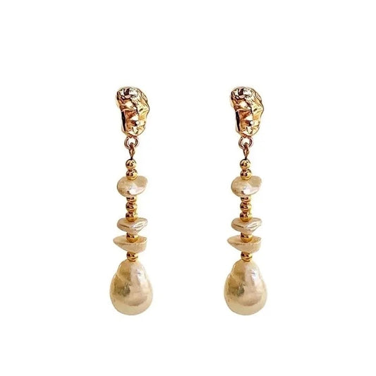 TALIA PEARL DROP EARRINGS