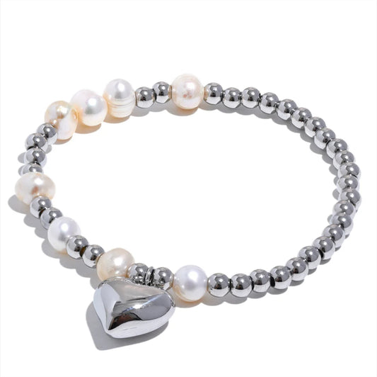 HEART BREAKER Bracelet - SILVER