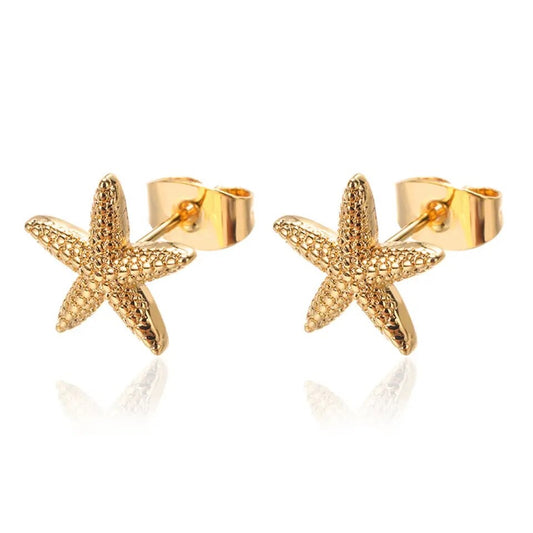 STARFISH STUD EARRINGS