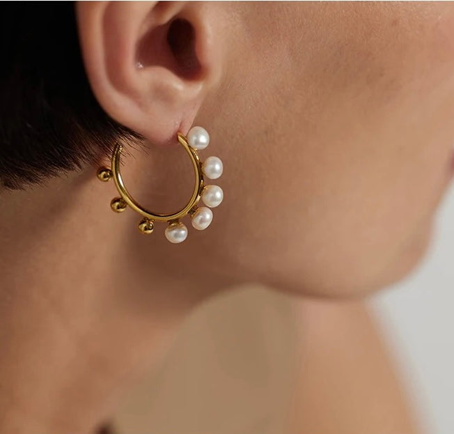 HARPER HOOP EARRINGS