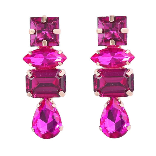 CASSANDRA EARRINGS - Pink