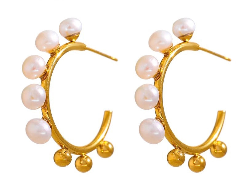 HARPER HOOP EARRINGS