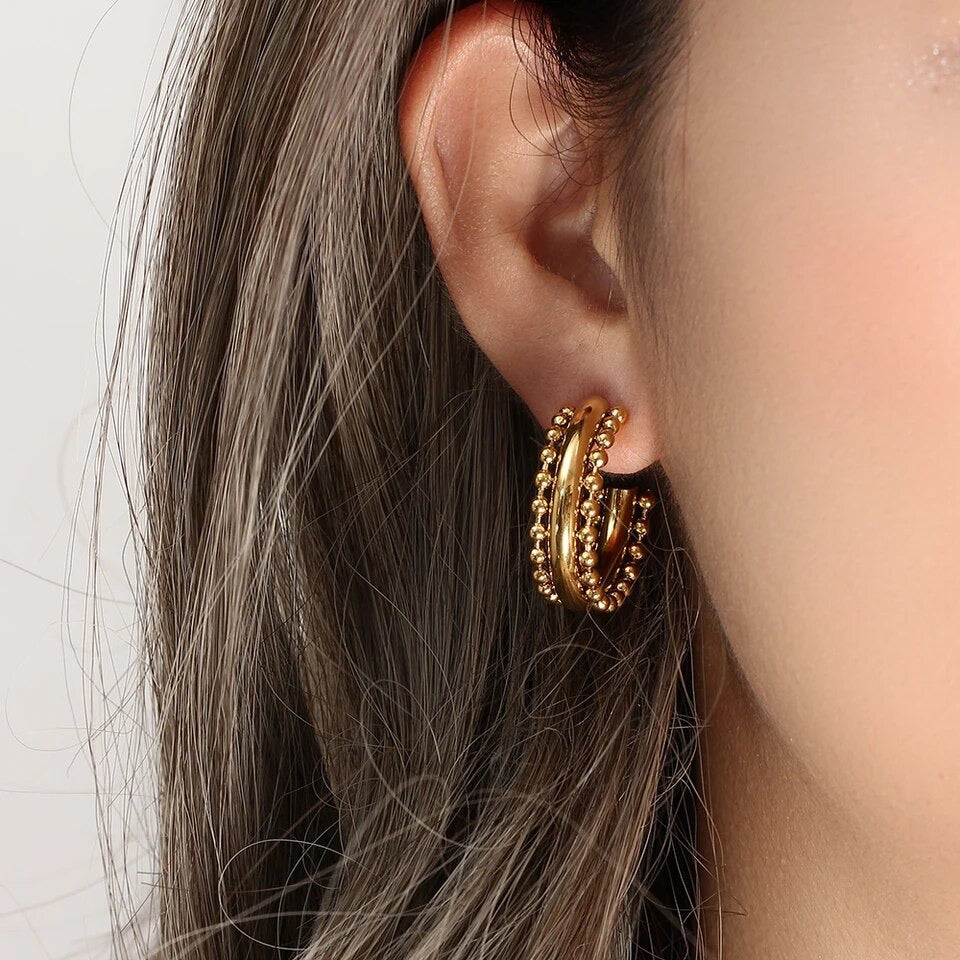 MILLER HOOP EARRINGS