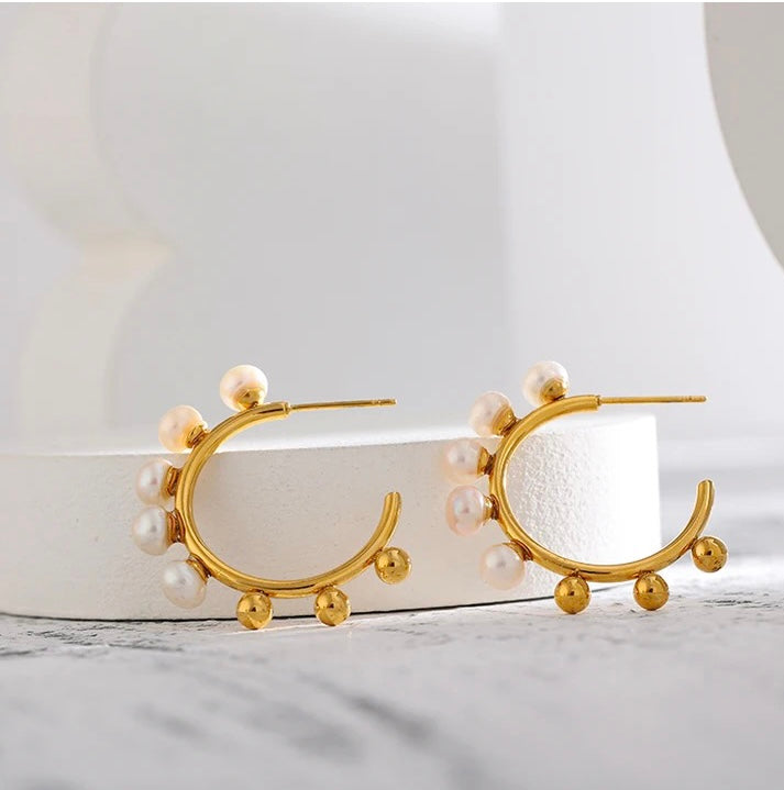 HARPER HOOP EARRINGS