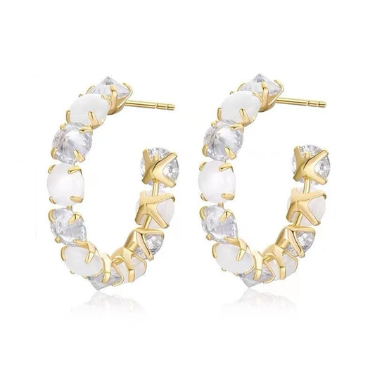 GEMMA HOOP EARRINGS