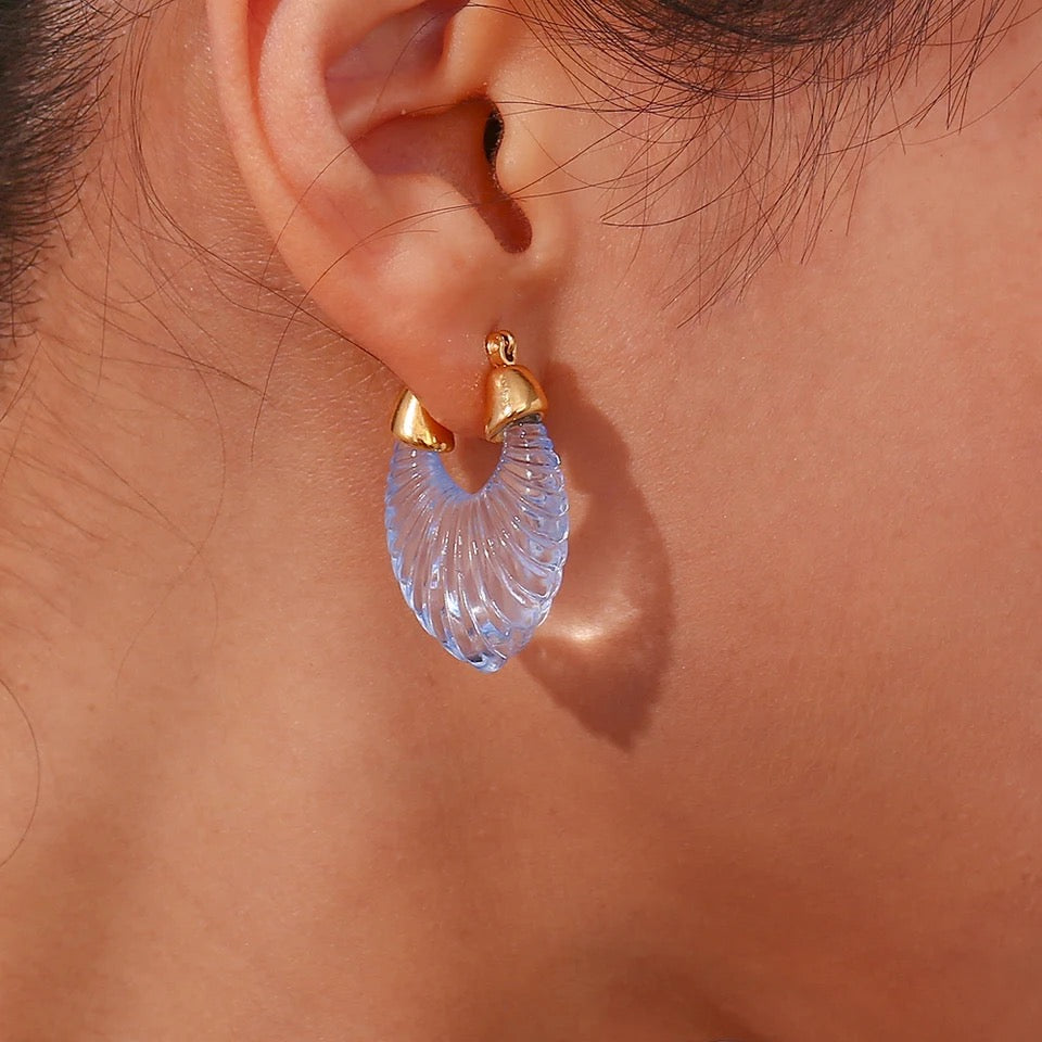 ELOISE EARRINGS - Blue